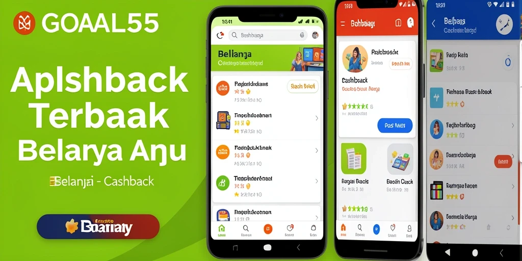 Tampilan antarmuka GOAL55 yang user-friendly dan menarik.