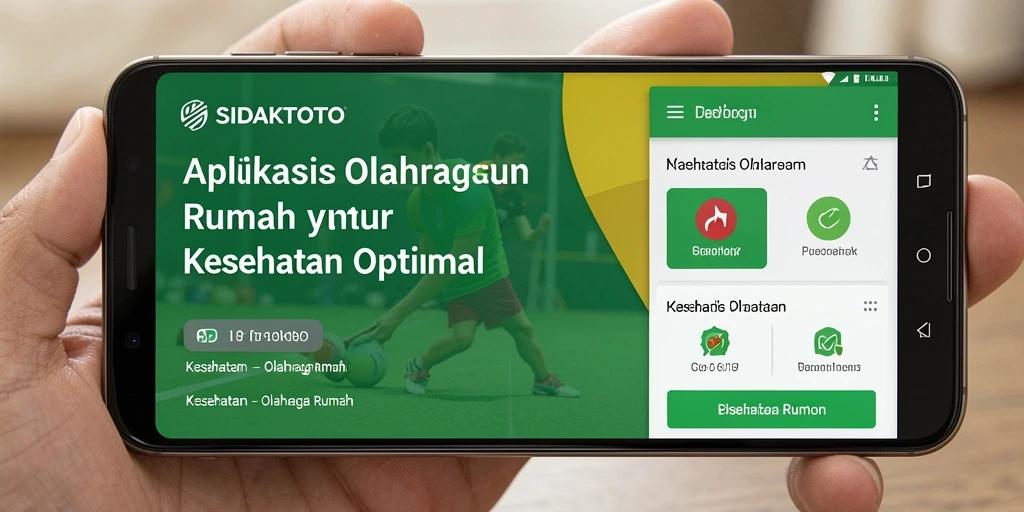 Antarmuka aplikasi SIDAKTOTO yang intuitif dan mudah digunakan.