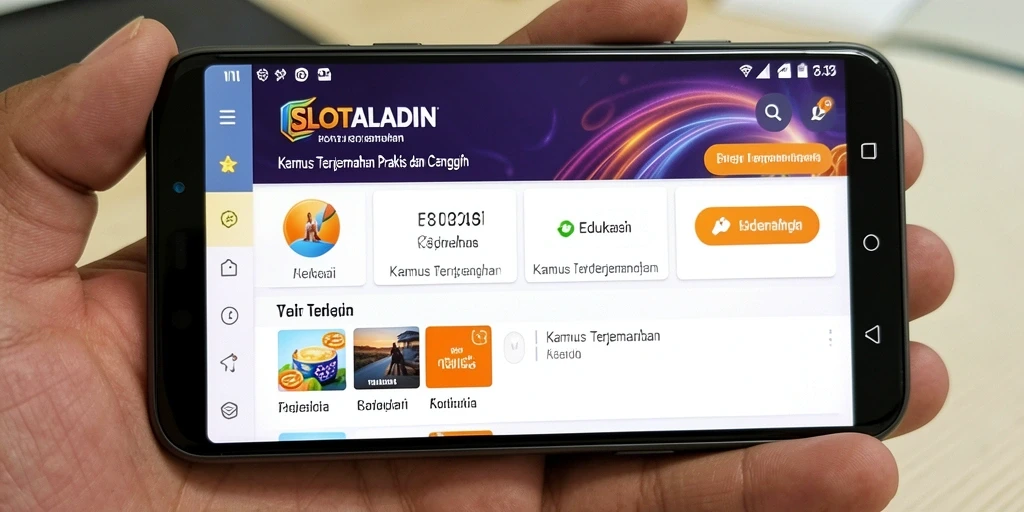 Tampilan antarmuka SLOTALADIN yang intuitif dan mudah digunakan.